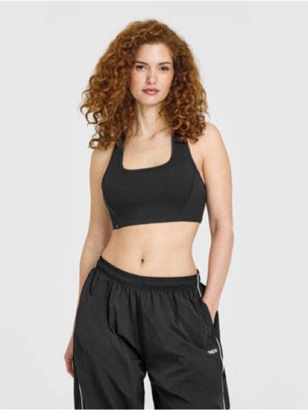 Oner Active  Mellow Rib Square Neck Bra